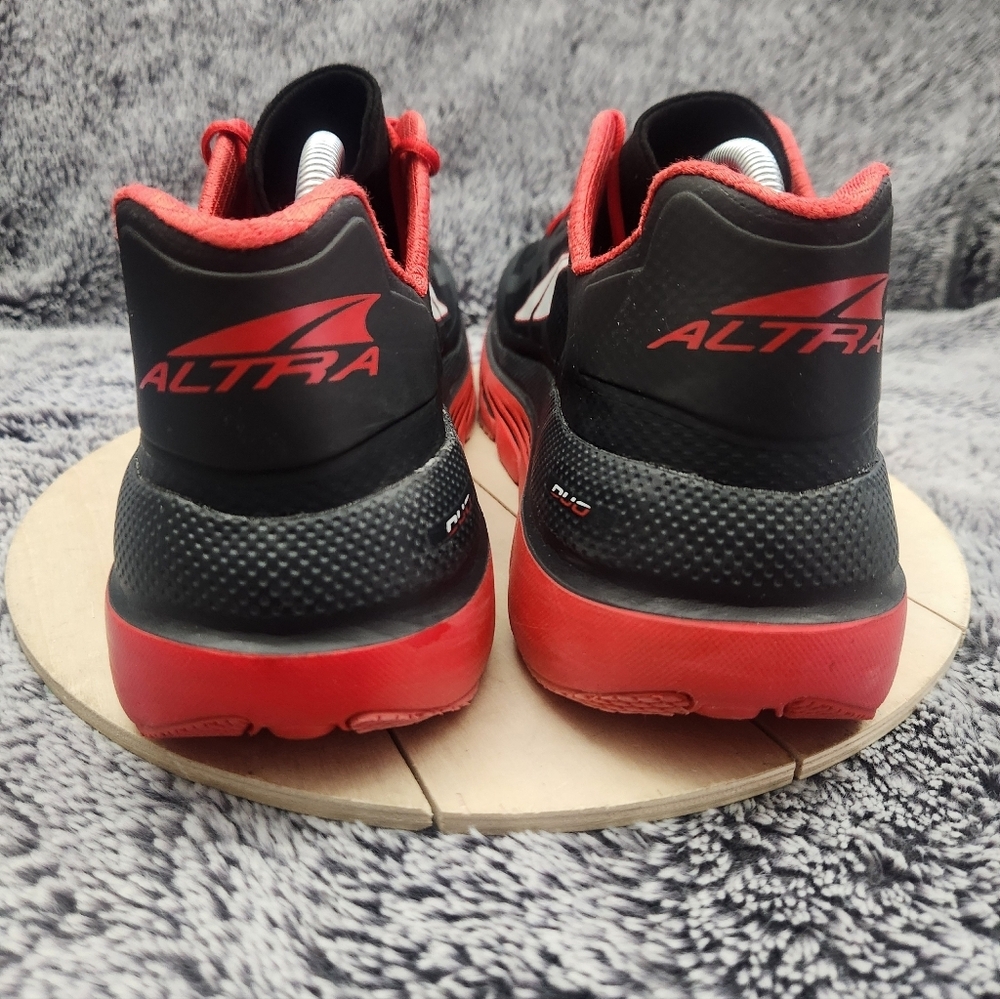 Altra Duo Running Shoes Lightweight Foot Shape Red Black Men's Size 10.5 - Picture 7 of 9